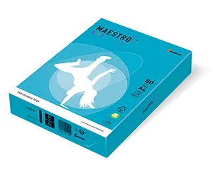 MAESTRO color INTENSIV 80g 500 listov Aqua Blue - AB48